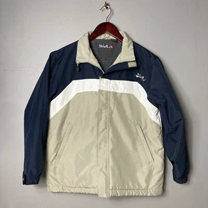 Quicksilver Jacket Boys Sz M (12-14) Winter Coat Full Zip Fleece Lined- No Hood - Picture 1 of 6