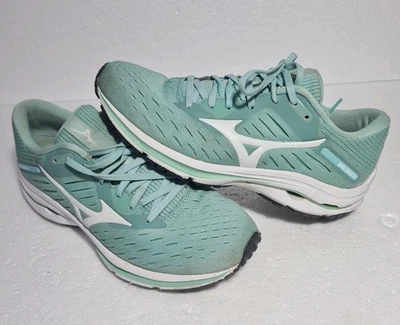 Mizuno Wave Rider 24 Damen Gr. UK 6 hell mintgrün Laufschuhe Turnschuhe - Bild 1 von 4