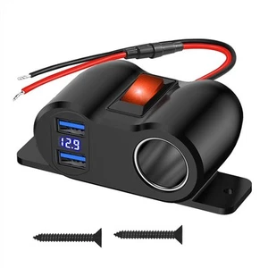 Gniazdo USB 12V z możliwością szybkiego ładowania dla wygodnego użytkowania w pojazdach - Zdjęcie 1 z 12