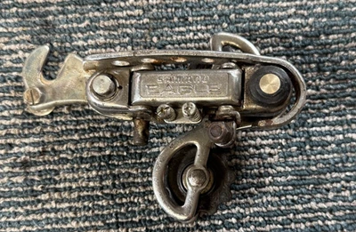 Desviador trasero de jaula corta Shimano Eagle vintage suspensión de garra de 5 a 6 velocidades Foto 1 de 4