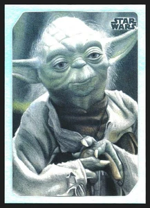 Yoda 2023 Topps Star Wars Galaxy Celebration Europe #6 Refractor A - Bild 1 von 3
