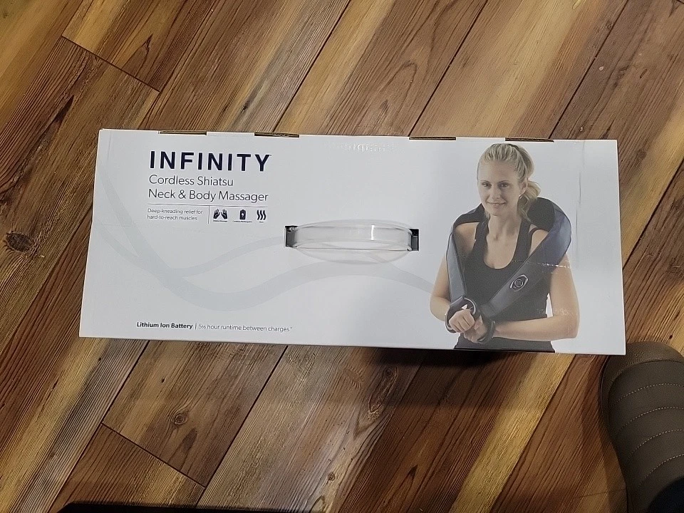 Massageador corporal e pescoço shiatsu sem fio Infinity (novo na caixa) - Imagem 1 de 1