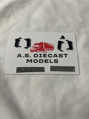 (CC) Corgi Modern Truck Ford Transcontinental Negro Espejos Solo 1/50 Tekno, WSI Foto 1 de 2