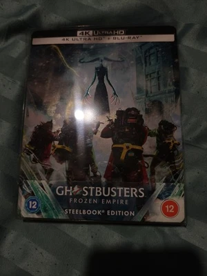 Ghostbusters:Frozen Empire 4K Ultra UHD & Blu Ray Steelbook HMV Exclusive - Image 1 of 2