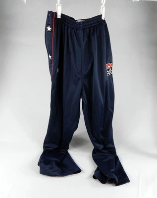 Calça marinha Team USA jogo de basquete emitido L DP67867 - Imagem 1 de 4