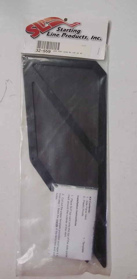 Starting Line Products Part # 32-559 Air Vent Hood RH Top SD XP (EBAY 2) - Image 1 of 1