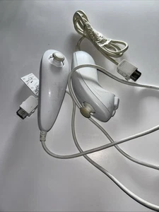 Mando Nintendo Wii Blanco Nunchuck (RVL-004) Oficial Original OEM +2 - Imagen 1 de 7