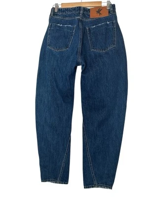 One Teaspoon Jeans Women Size 26 Blue Distressed Bohemian Baggies New - Image 1 of 4