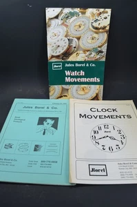 Vtg Jules Borel & Co Watchmaker Catalogs,Clock Movements,Booklet,Products, - Bild 1 von 6
