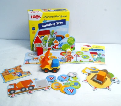 HABA My Very First Games Building Site Cooperative Construction Themed Ages 1-4 - Image 1 of 4