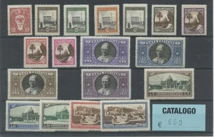 VATICANO 1933 MEDAGLIONI 18V. ** LUSSO - Imagen 1 de 1