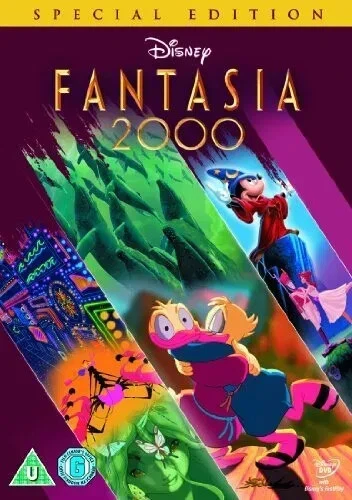 DISNEY Fantasia 2000 DVD (2011) Pixote Hunt, ORIGINAL UK ISSUE DVD - Image 1 of 1