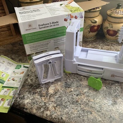 Brieftons 5 hojas espiralizador BR-5B-02 cuchillas intercambiables Foto 1 de 4