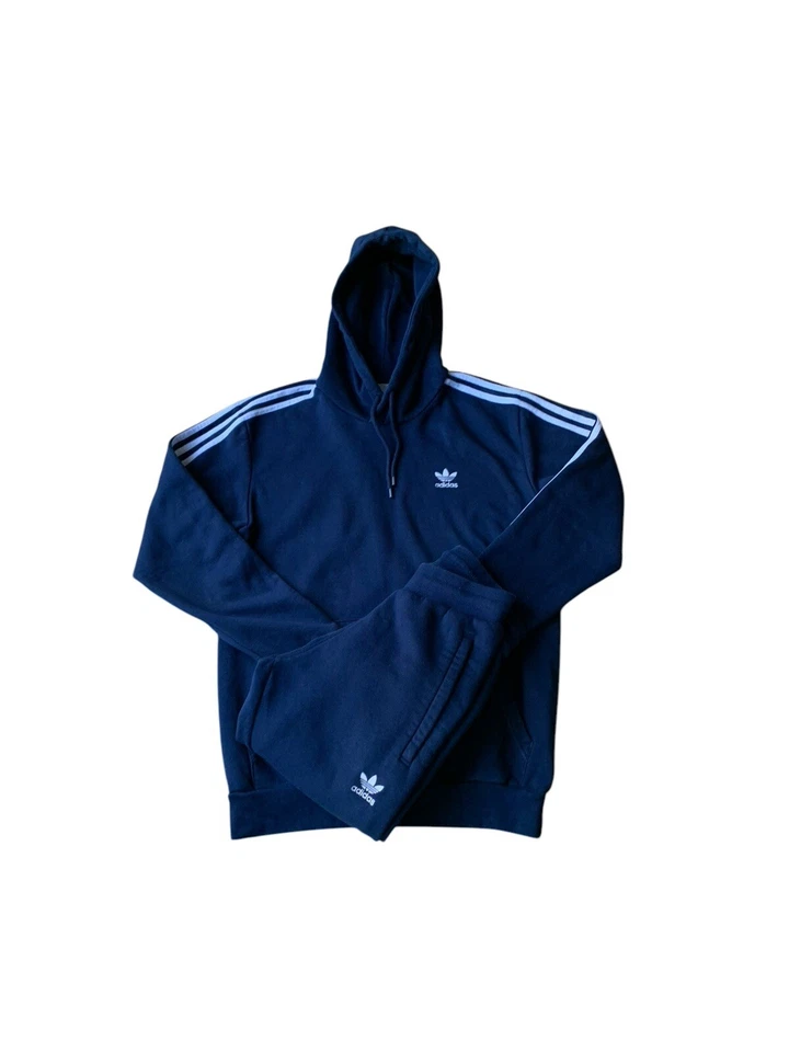 Adidas Originales Jogger Chándal Para Hombre S/XS Azul Adicolor Trifolio IA6348 Foto 1 de 4