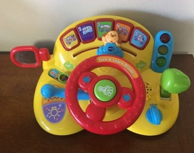 VTech Turn and Learn Driver Used Excellent Working Condition - Image 1 of 4