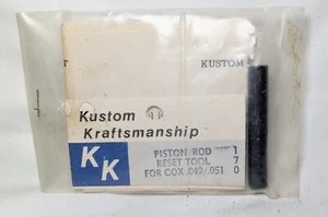 Herramienta de restablecimiento de pistón y varilla Kustom Kraftsmanship 170 #1796 para Cox .049 .051 - Imagen 1 de 1