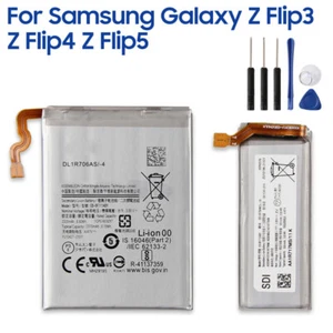 Batterie de remplacement pour Samsung Galaxy Z Flip3 Flip4 Flip5 G5 batteries téléphone - Photo 1 sur 10