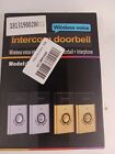 Two Way Voice Intercom 2.4G Wireless Doorbell Interphone Security System