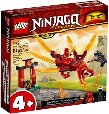 ♣ LEGO NINJAGO 71701 - LE DRAGON DE FEU DE KAI - NEUF NEW ♣ - Photo 1/4