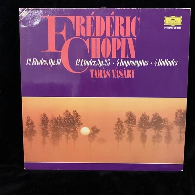 CHOPIN Etudes, Impromptus & Ballades - TAMAS VASARY piano - DG ST 2LP - Image 1 of 4