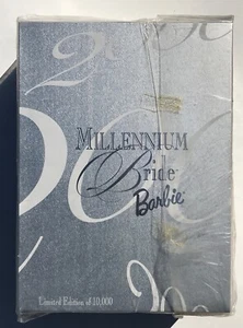 2000 MILLENNIUM BRIDE BARBIE NEW/MINT/NRF Limited Edition 10,000 All Certs - Picture 1 of 3