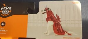 Hyde And Eek Pet Dog Costume Devil With Hoodie Size XL