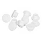 20 Pieces White Plug Holes, Waterproof Rubber Button Plug for 16mm/0.62" Hole