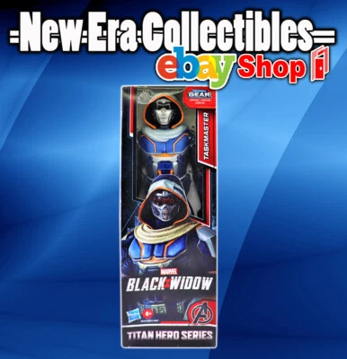 Marvel Black Widow Titan Hero Series Blast Gear Taskmaster Action Figure Hasbro  - Image 1 of 2