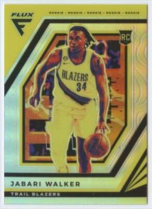 2022-23 Flux Silver #208 Jabari Walker NM-MT RC Rookie Blazers 