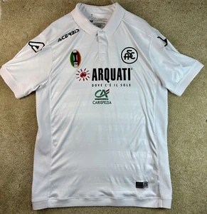 SPEZIA ITALY FOOTBALL SOCCER SHIRT JERSEY CALCIO HOME 2017/2018 EXTRA LARGE NEW - Picture 1 of 8