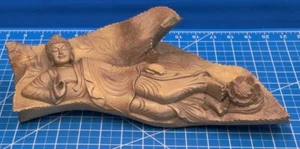 Beautiful 14" Hand Carved Wood Buddha Vitarka Mudra Sculpture Figurine 42388 - Picture 1 of 13