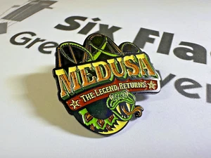 Six Flags® Great Adventure NJ • MEDUSA Roller Coaster Limited Member Pin - Bild 1 von 4