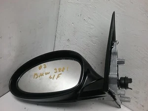 BMW 328I 1999-2003 espejo retrovisor lateral izquierdo potencia (color plateado con acabado negro) - Imagen 1 de 3