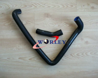 BLACK Silicone Radiator Hose For Nissan Fairlady 300ZX Z32 1990-1996 91 92 93 94 - Image 1 of 4