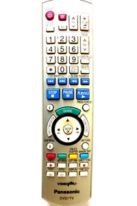 PANASONIC DVD RECORDER REMOTE EUR7659YG0 DMREX25 DMREX45V DMREX75 DMREX85 DMREZ2 - Picture 1 of 1