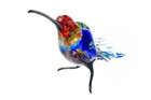 Hummingbird Hand Blown Art Glass Figurine Murano Handmade 3.5*2*4 inch