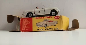Dinky - Toys 113 MGB Sportwagen OVP restauriert - Bild 1 von 10