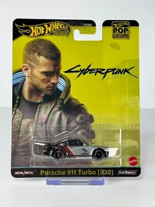 Hot Wheels 2024 Premium Pop Culture "Cyberpunk 2077" Porsche 911 Turbo (930) - Picture 1 of 5