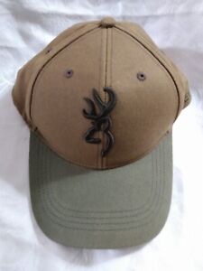 Men's Browning Hunting Adjustable Baseball Cap Hat 100 Percent Cotton