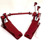 Directly drive 25" Long Board Bass Double Pedal By CNC In China Red