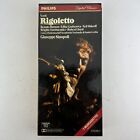 Cassettes Philips Vintage (x3) - Vertes : Rigoletto RARE !!!