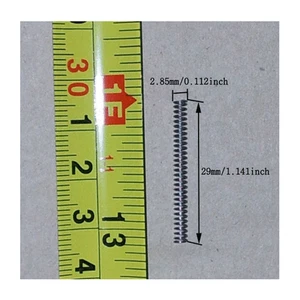 Resortes de compresión 100ea/SUS/0,019""WD/0,112""OD/1,141"" FL/YUHAN RESORTE /Y1100 - Imagen 1 de 6