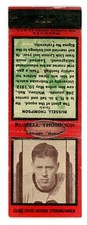 1937 Diamond Matchbooks Red RUSSELL THOMPSON Bears EX condition!