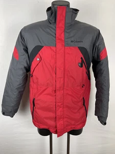 Columbia youth boys jacket Size 18 / 20 Red Gray Black - Picture 1 of 7