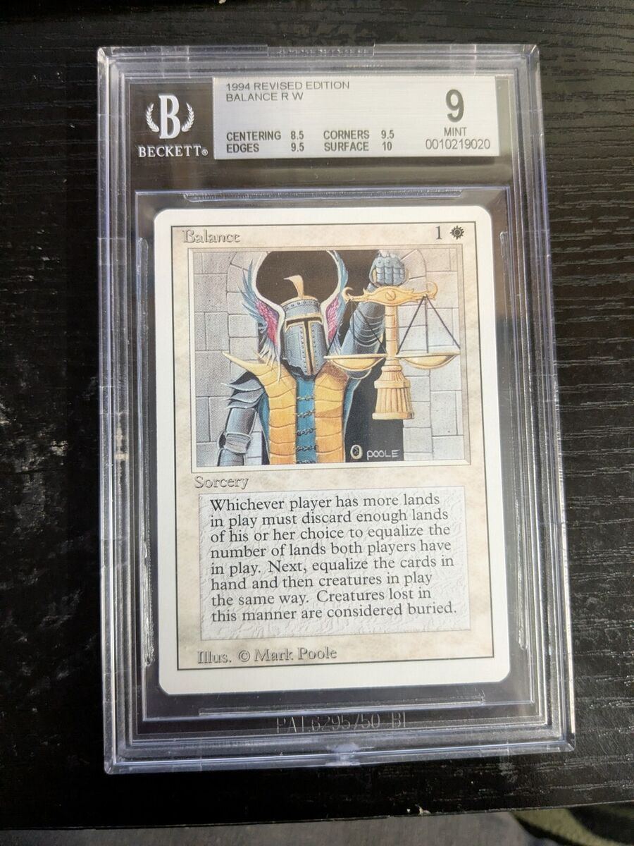 MTG Balance 天秤 [IE] BGS9 MINT