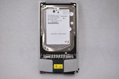 FUJITSU MAU307RNC ULTRA 320 SCSI/SCA2/LVD 72GB 15K HDD DISK DRIVE WITH CHASIS - Image 1 of 4