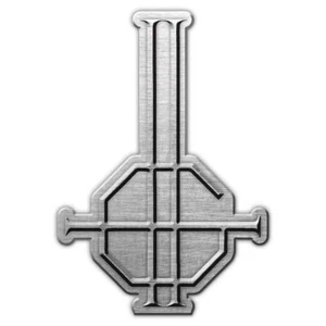 GHOST Metal Pin Badge: GRUCIFIX: crucifix cross Official Merch fan gift £pbd - Bild 1 von 8