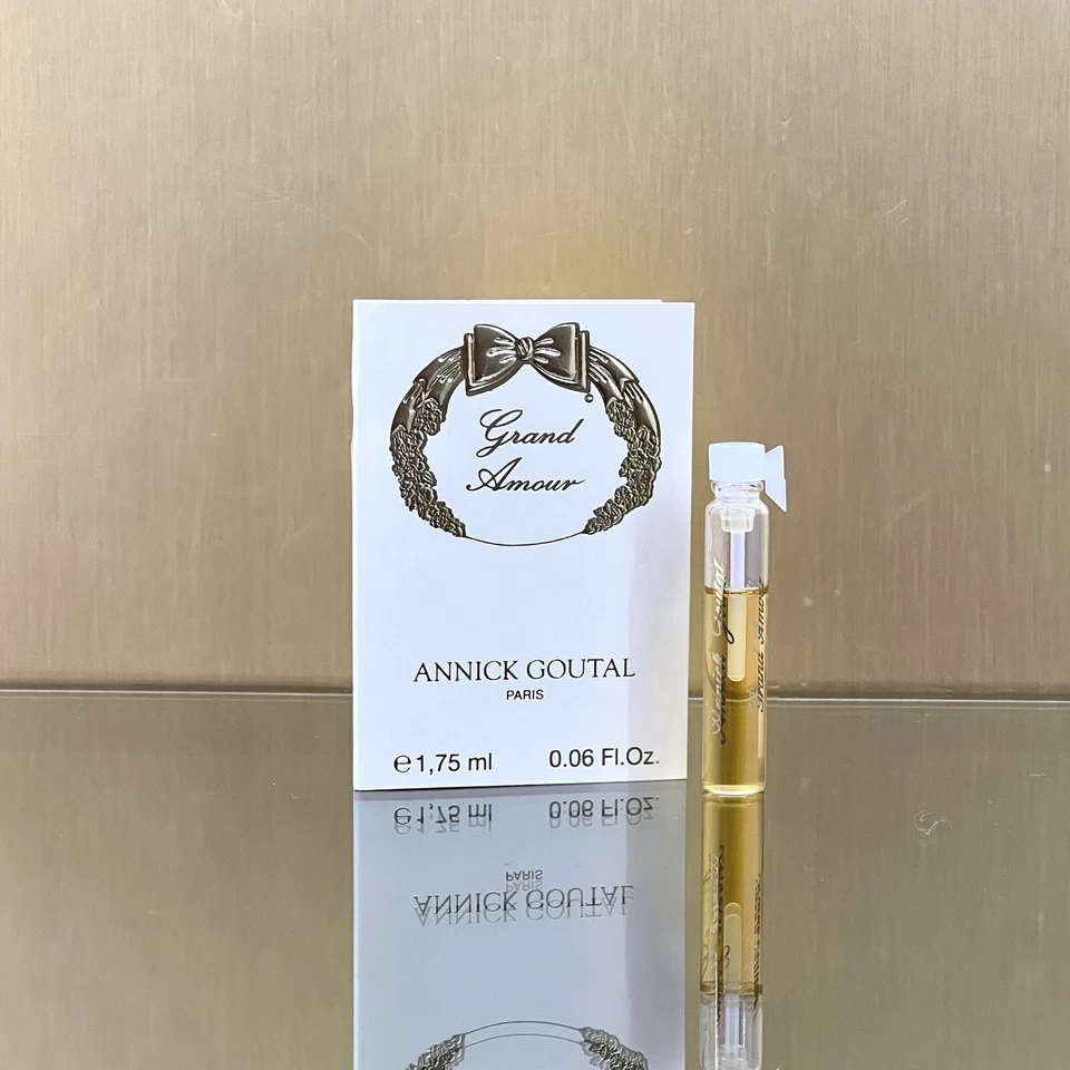 Annick Goutal Grand Amour Perfume Mujer 1.75ml-0.06oz EDT Salpicaduras Muestra Vial (C75 Foto 1 de 1
