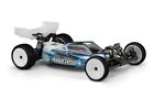 J Concepts F2 B6.4/B6.4D Clear 1/10 Buggy Body w/Carpet/Turf Wing, Light Weight