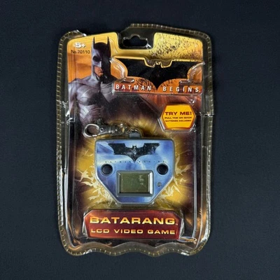 Batman Begins DC Comics vintage Batmobile LCD video game keychain charm New - Image 1 of 4